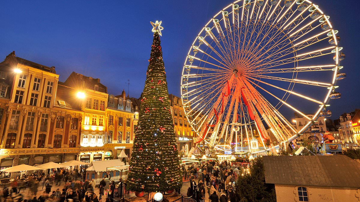 All aboard for some Christmas cheer: The festive spirit is a joy to behold at these glittering markets, from Bruges to Bath (and they can all be reached by train from London in less than 6 hours)
