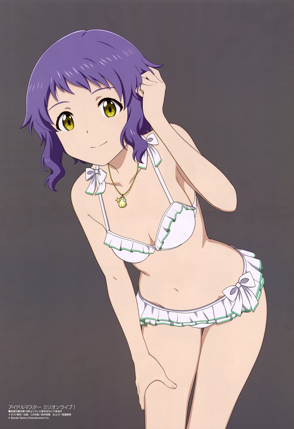 shirogumi inc. the idolm@ster the idolm@ster million live! makabe mizuki bikini swimsuits | #1135942