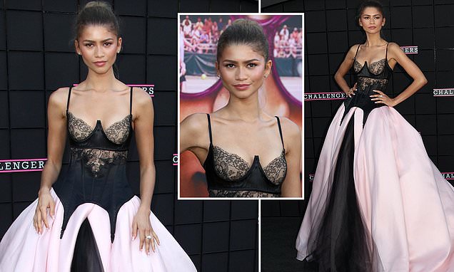 Zendaya serves up a fashion ace at the LA premiere of Challengers