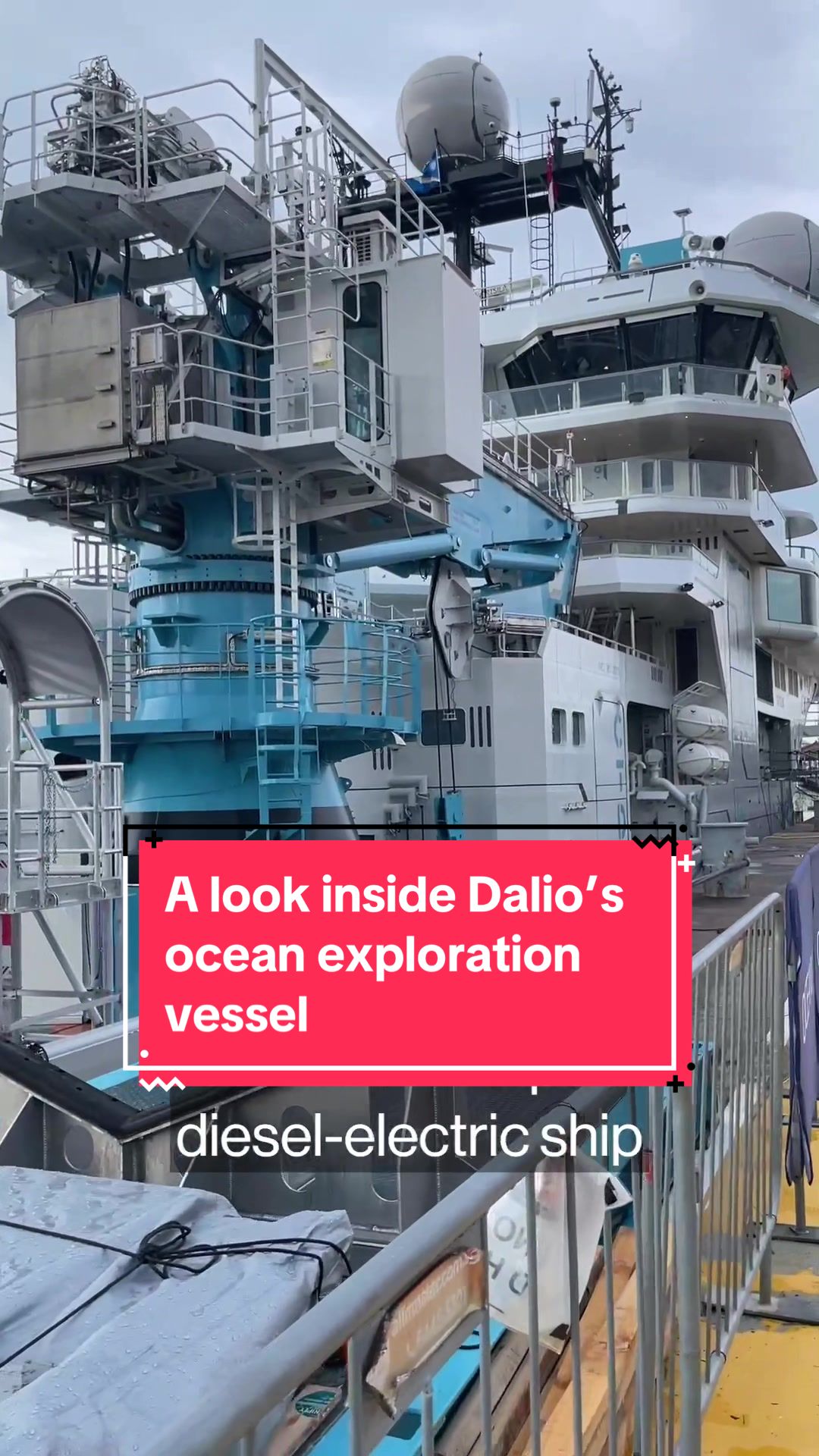 Some ships are built to set sail on a holiday cruise, but over at billionaire Ray Dalio’s philanthropic venture, they’ve got a vessel for ocean exploration. Here's a look inside the OceanXplorer that’s currently docked in #Singapore.  #climate #environment #dalio