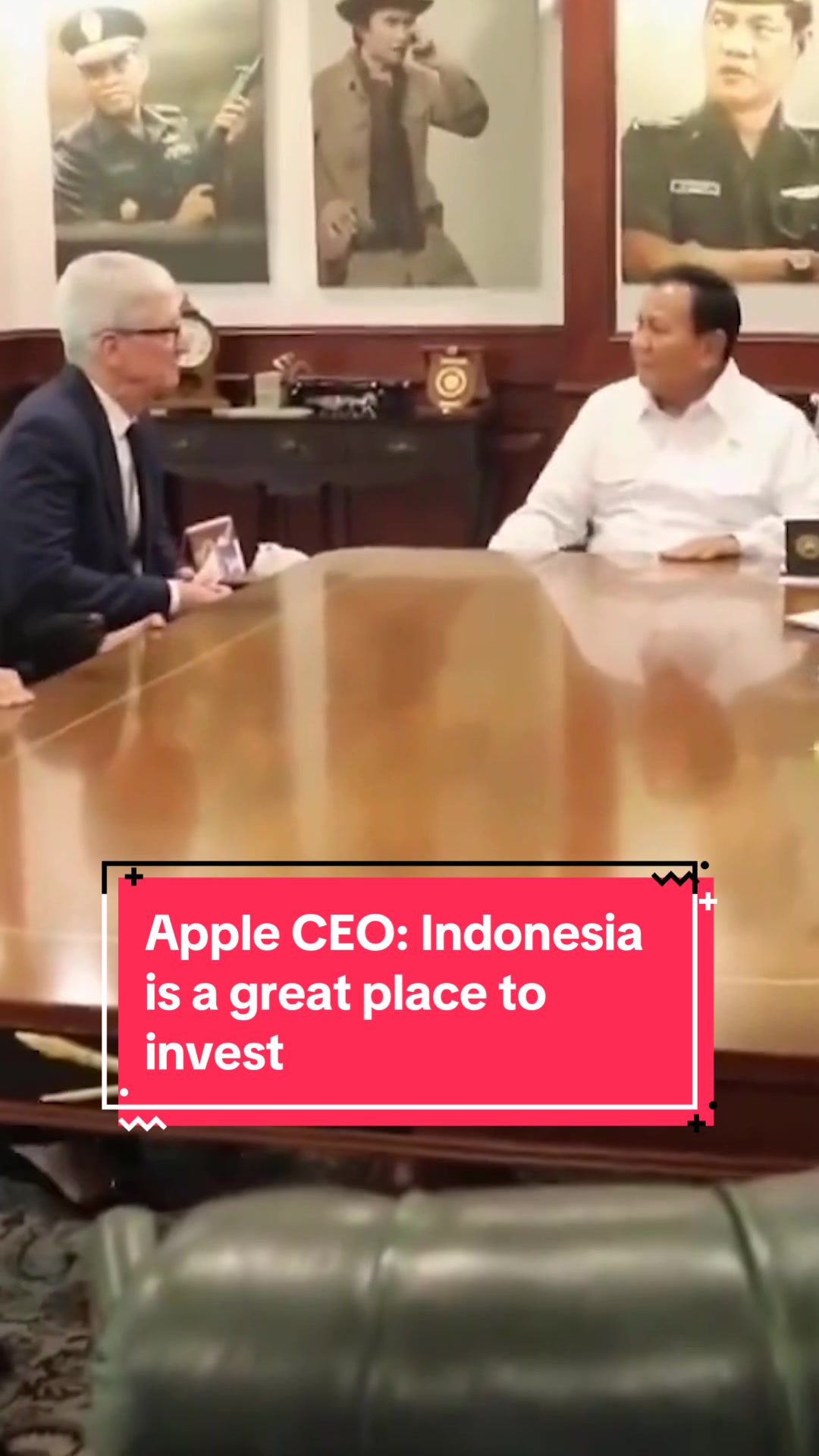 "The investment ability in #Indonesia is endless," says #Apple #CEO Tim Cook during his visit to the country. Cook is on his most extensive Southeast #Asia tour in years, searching for new growth markets and manufacturing locations to offset headwinds in China. #business #tech