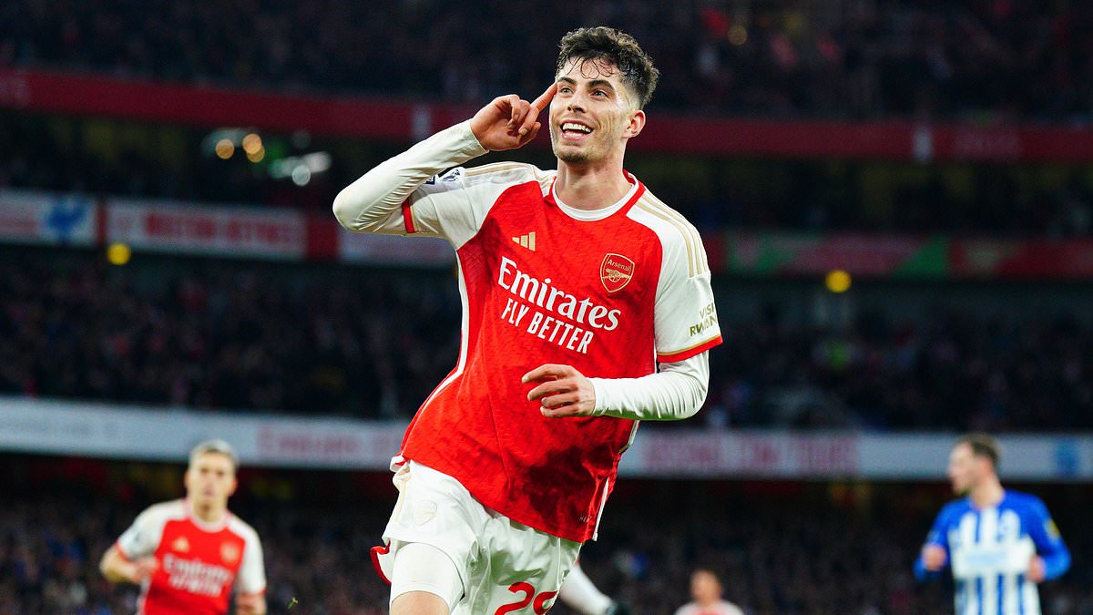 Joe Cole wishes 'brilliant' Kai Havertz stayed at Chelsea last summer... as he insists the German forward has been a 'GREAT signing' for Arsenal ahead of Tuesday's clash at the Emirates