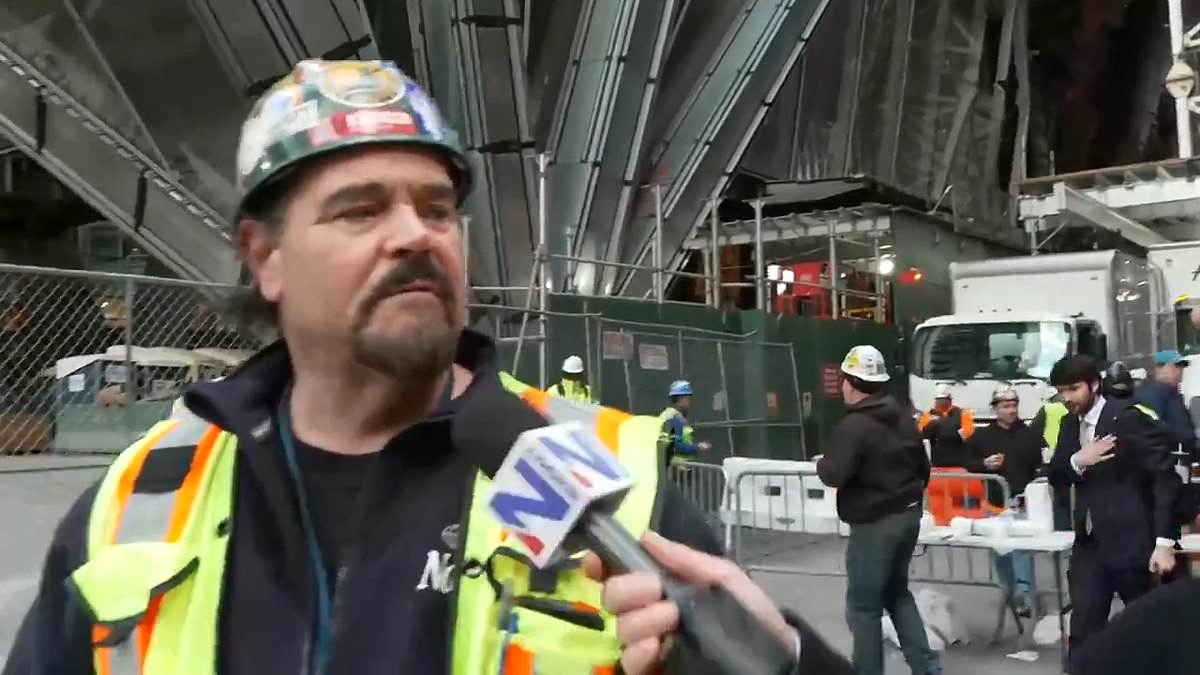 NYC construction worker goes viral for saying exactly what he thinks of Biden after attending Trump visit: 'This man represents the majority of America'