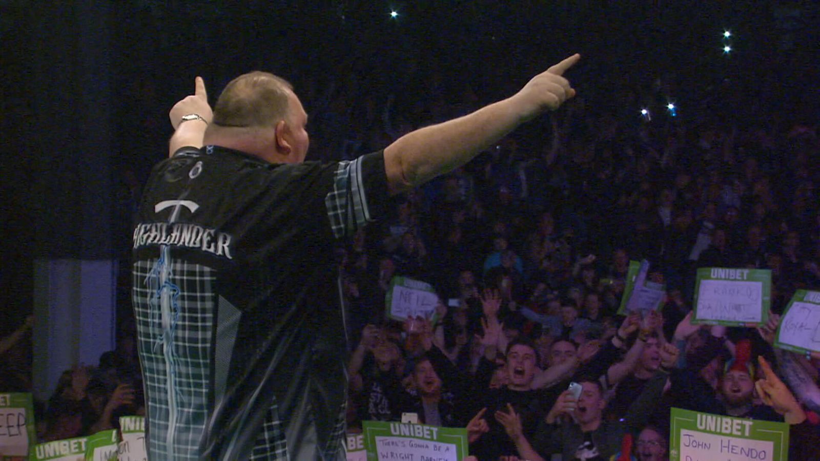Remember this? Henderson's incredible Aberdeen darts walk-on