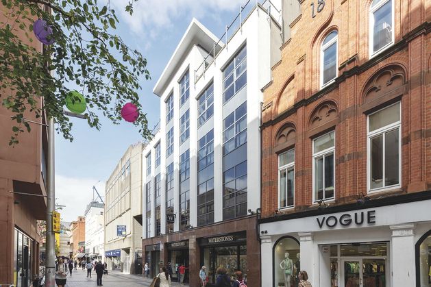 Property housing DV8 and Waterstones in Belfast goes on market
