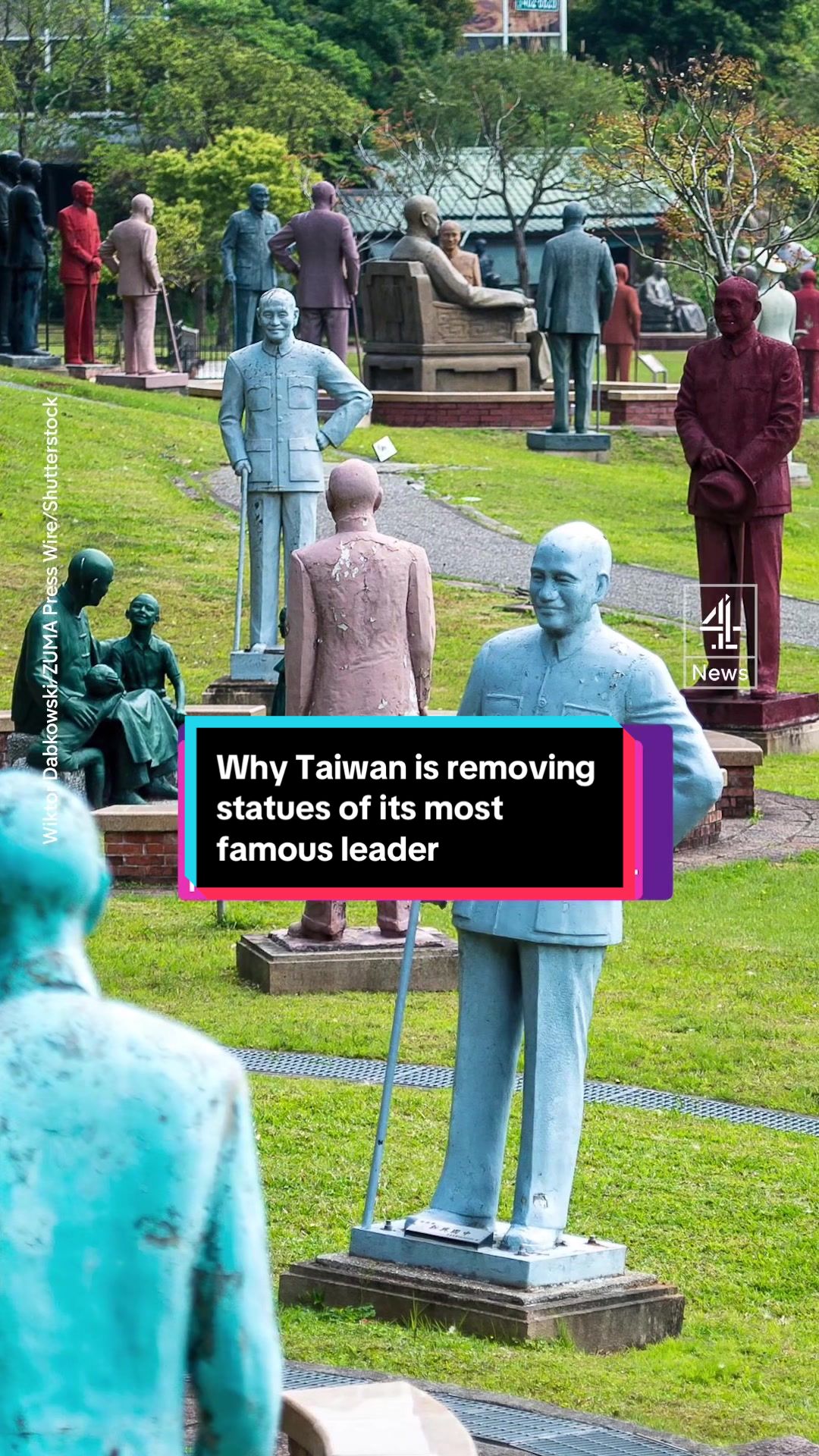 The Taiwanese government is under pressure to remove all statues of its first and longest-serving president Chiang Kai-shek, but why? #Taiwan #ChiangKaishek #China #Channel4News #C4News