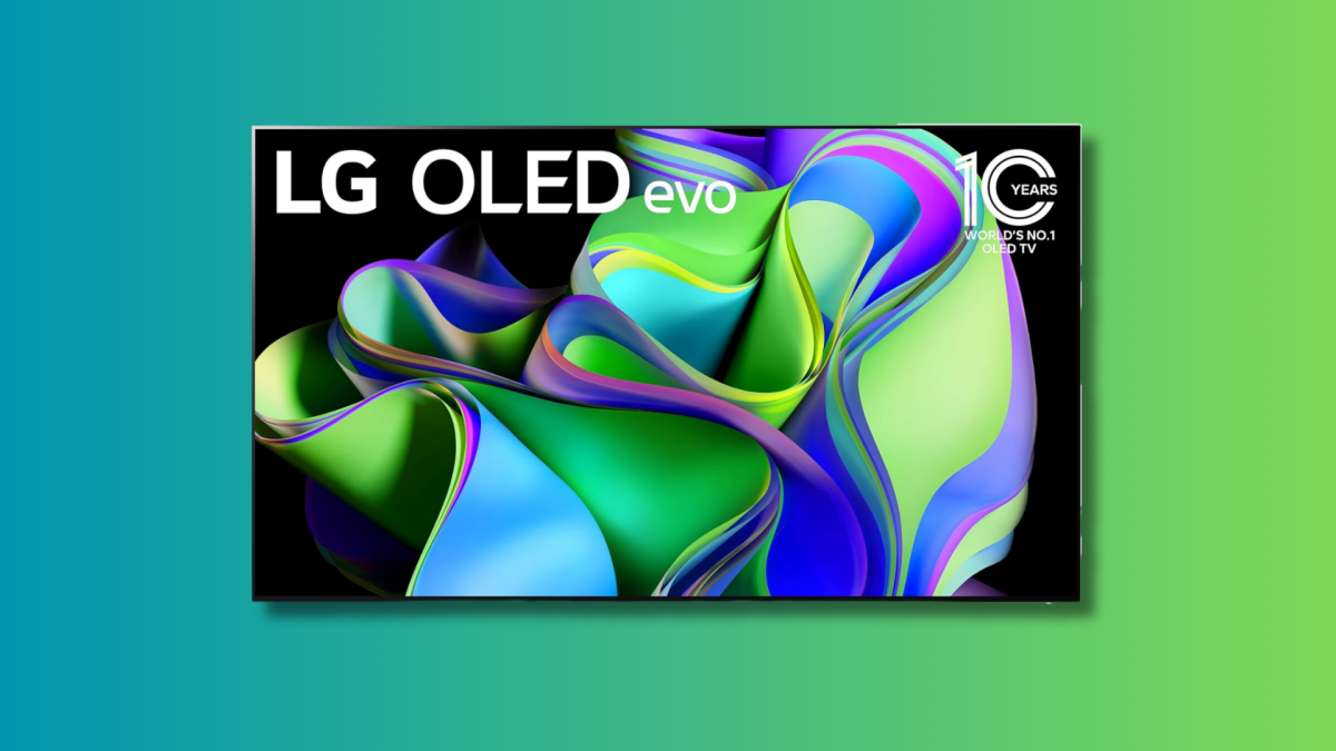 The LG C3 65-inch Evo OLED TV Is 42% Off