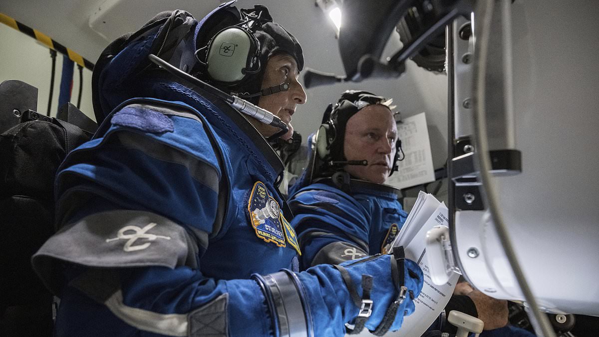 Two astronauts will launch into space on rocket made by Boeing TONIGHT - after series of airplane safety failures