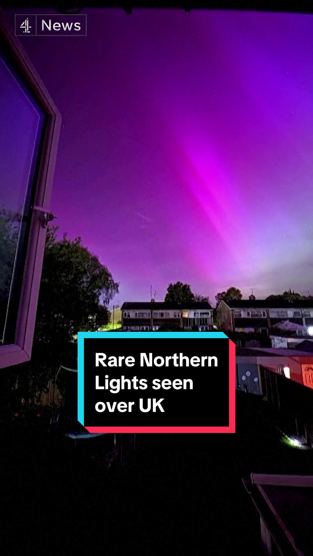 The Northern lights have made a rare appearance over the UK, after an 'extreme' geomagnetic hit Earth. The phenomenon, also known as Aurora Borealis, is caused by electrically charged particles interacting with gases in the Earth's atmosphere. #News #Channel4News #C4News #NorthernLights #AuroraBorealis #Earth