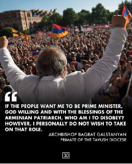 🖼 ‼️tens of thousands of people recently descended on the capital city of Yerevan, led by Archbishop of Tavush Bagrat Galstanyan, to demand the r...