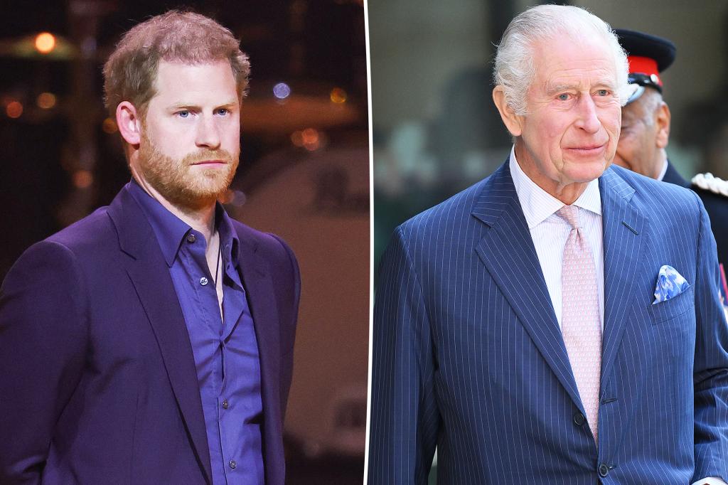 Prince Harry reportedly declined King Charles' invitation to stay in...