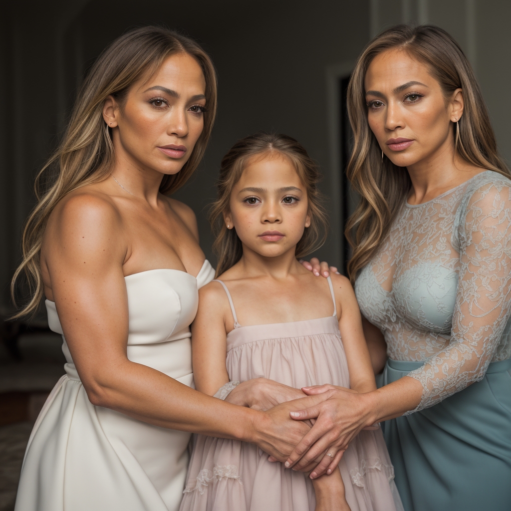 Jennifer Lopez: A Stunning Portrait of Three Generations Captured in One Captivating Photo check the comments 👇👇👇