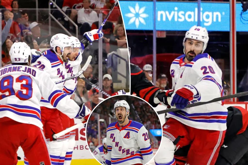 Chris Kreider adds another signature playoff moment to storied Rangers career