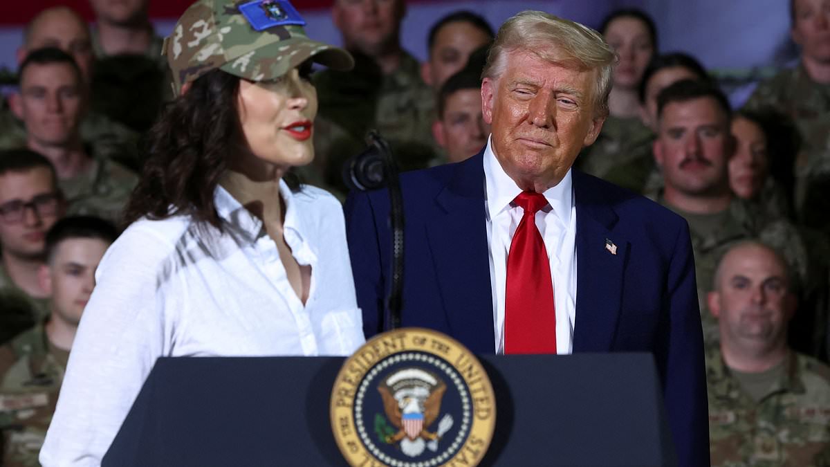 Moment Trump totally humiliates disgraced Democrat Gretchen Whitmer by dragging her onstage in Michigan