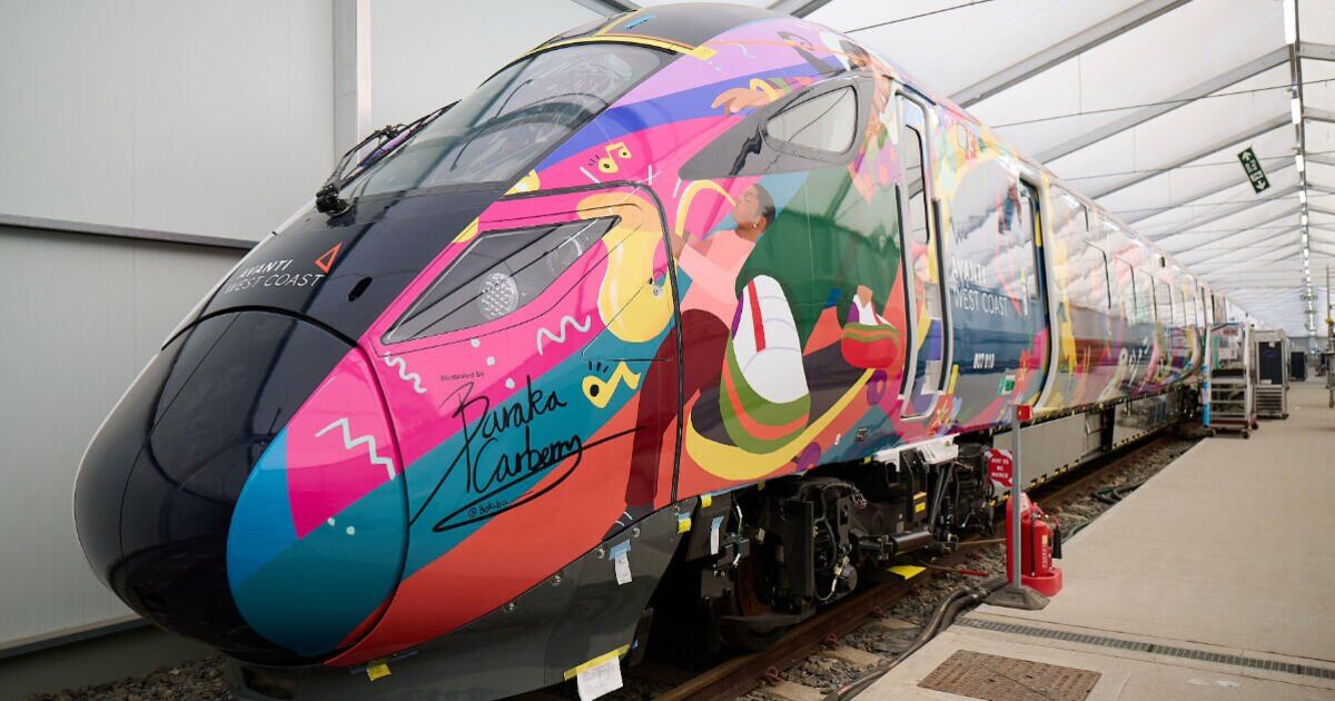 Avanti blasted for 'virtue-signalling' as train painted to 'celebrate diversity'