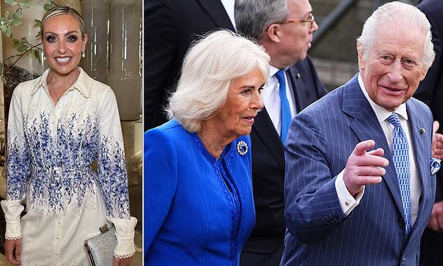 Amy Dowden reveals sweet exchange with King Charles and Queen Camilla