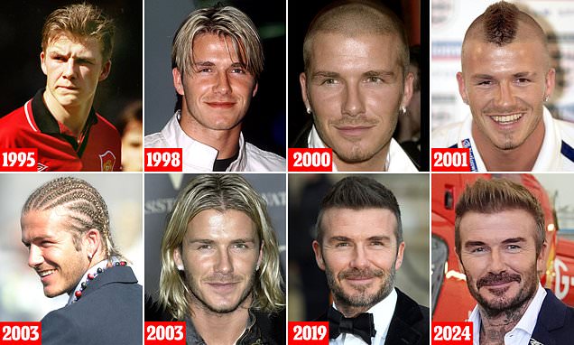 David Beckham's most popular haircut is revealed