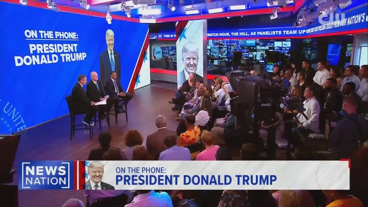 Trump encourages a non-traditional candidate's White House run during NewsNation town hall: Live updates