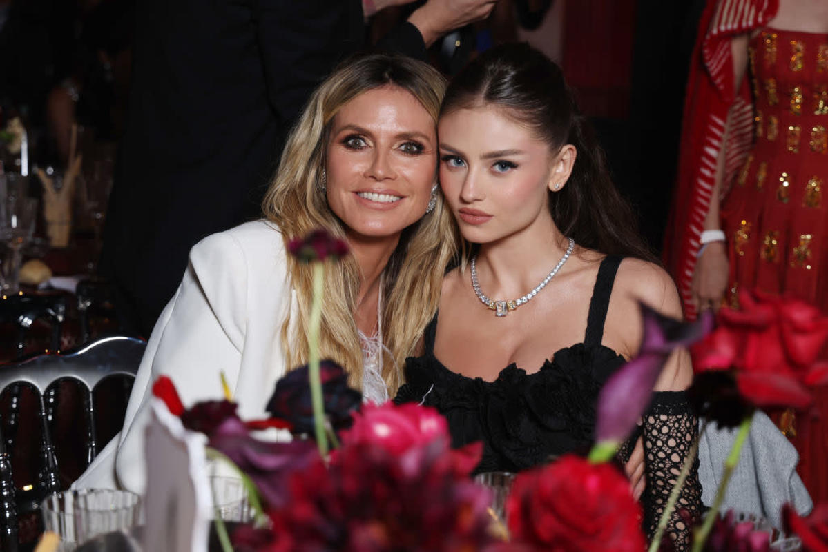 Heidi Klum, 51, Poses With Daughter Leni, 20, for Lingerie Ad