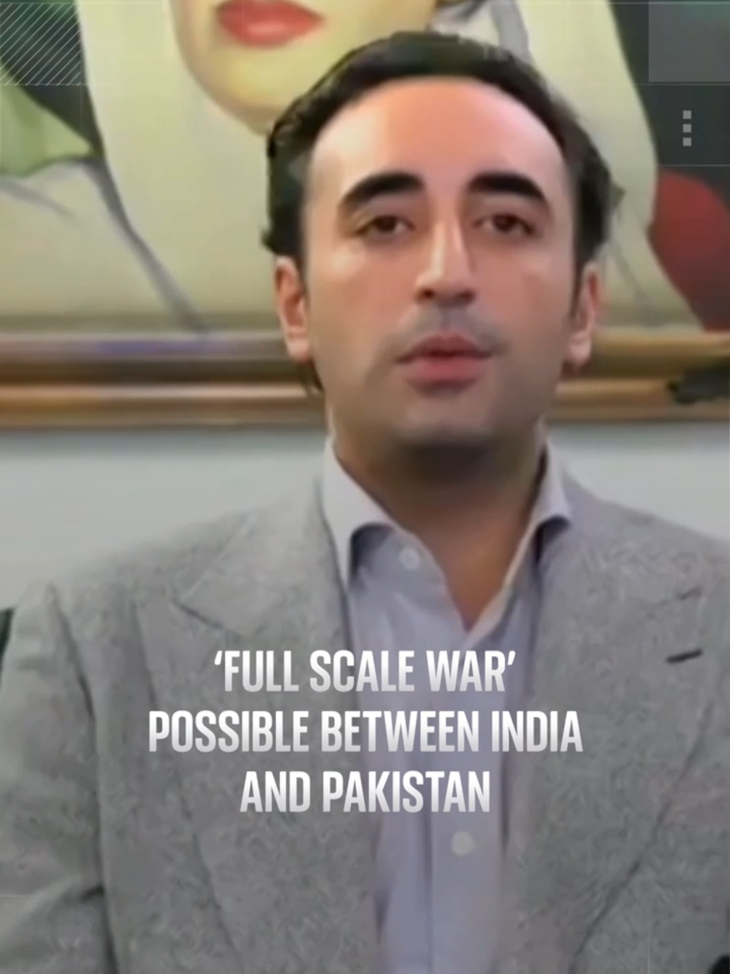 Pakistan's former foreign minister told Sky News, India and Pakistan have the potential to fall in to &quot;a full scale war&quot; with both sides possessing nuclear weapons. #SkyNews #Pakistan #India