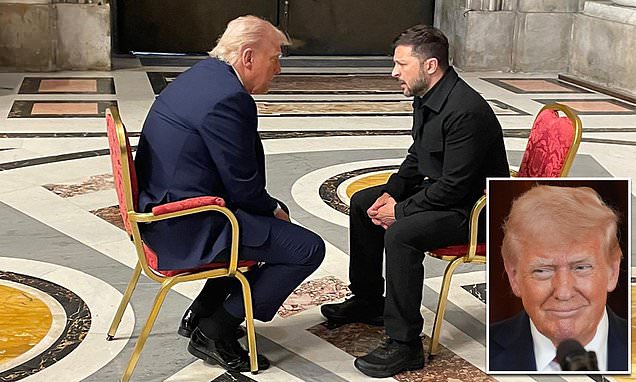 Trump reveals details about face-to-face conversation with Zelensky