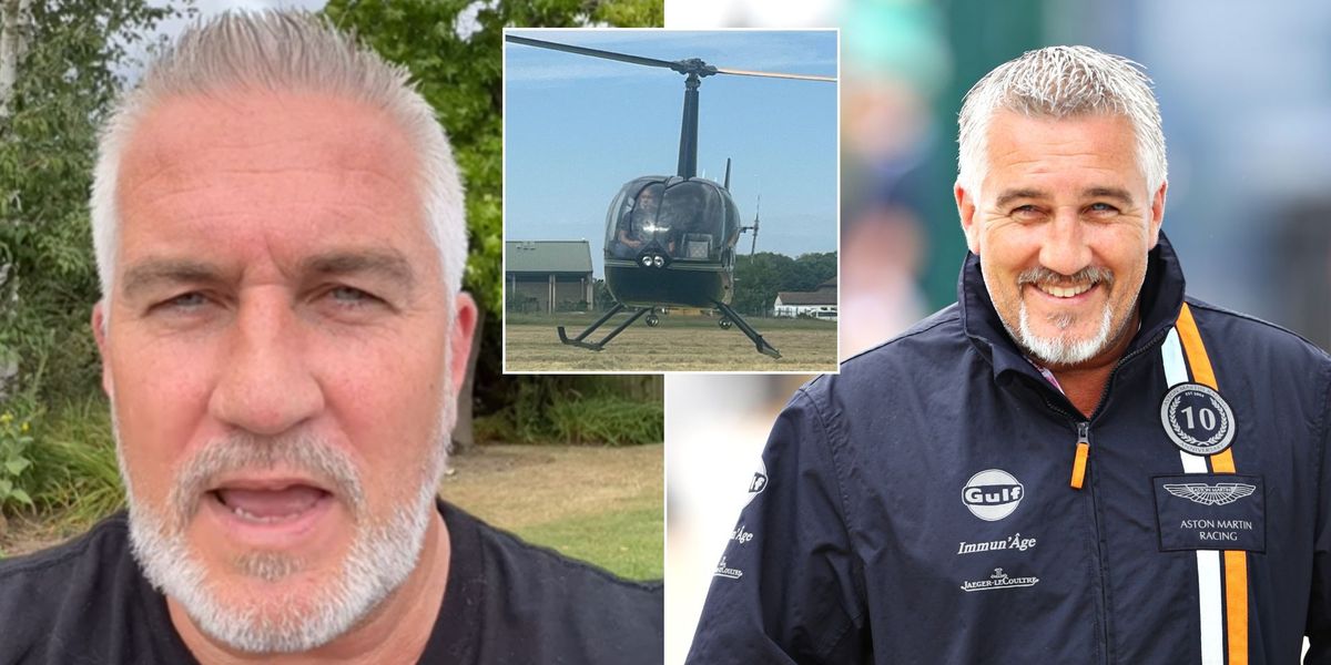 Paul Hollywood, 59, rushes to help pilot as plane 'drops' from sky during star's flying lesson