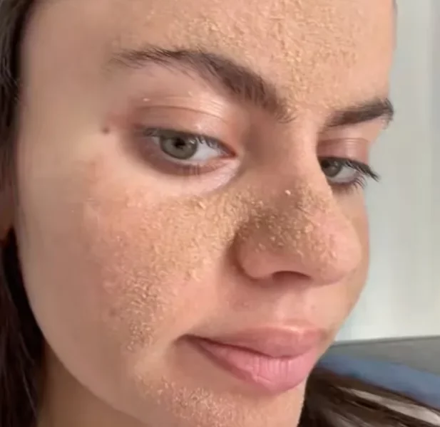 What is the worrying skincare “Caveman Method”?