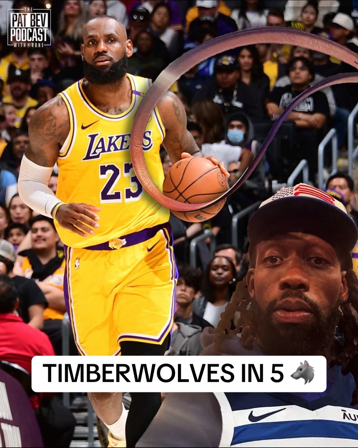 What’s Next For LeBron After Losing In 5 Games To Anthony Edwards and The Timberwolves 🐺 @Pat Bev Pod