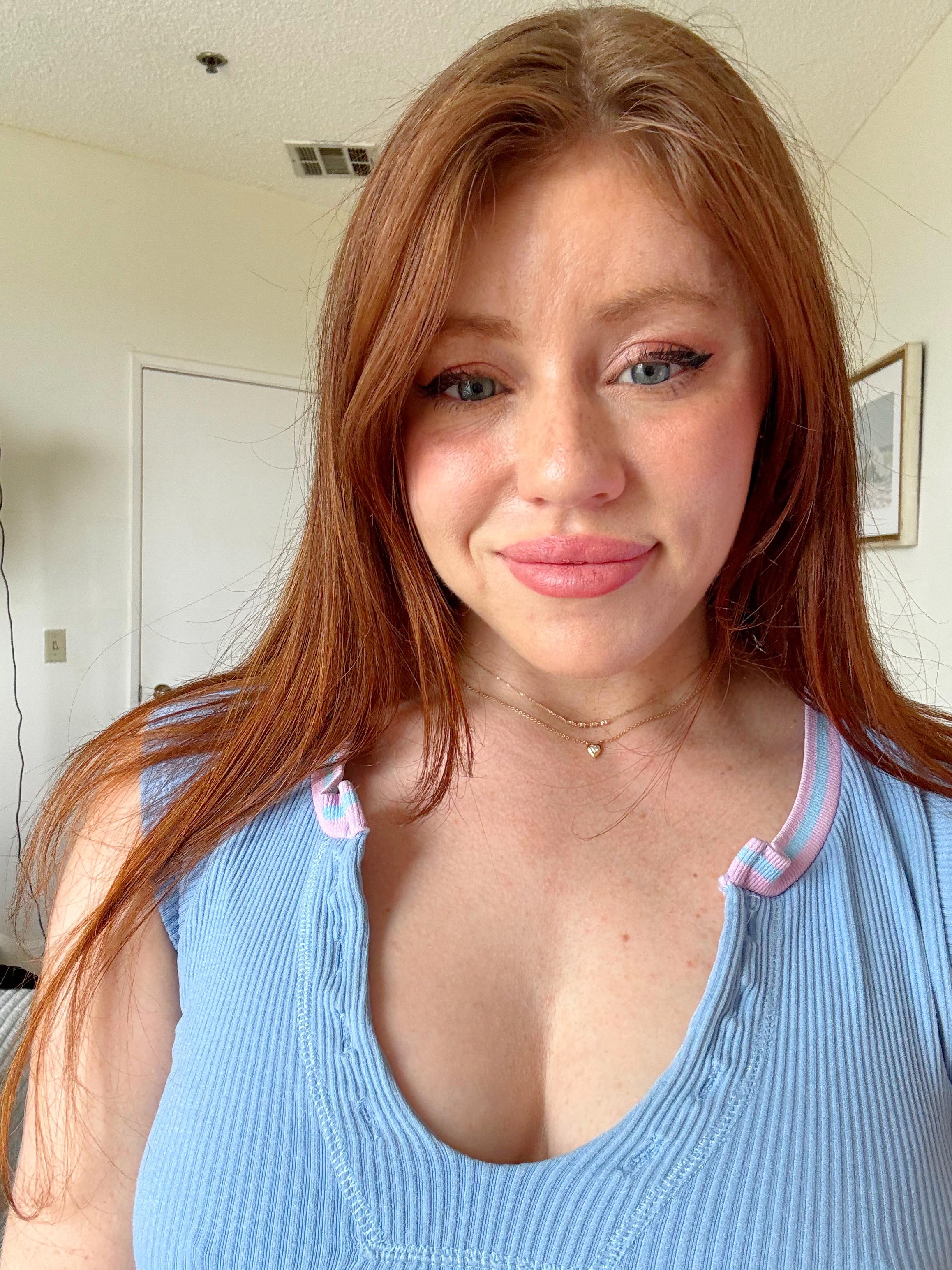 Some freckles on my nose to show off!