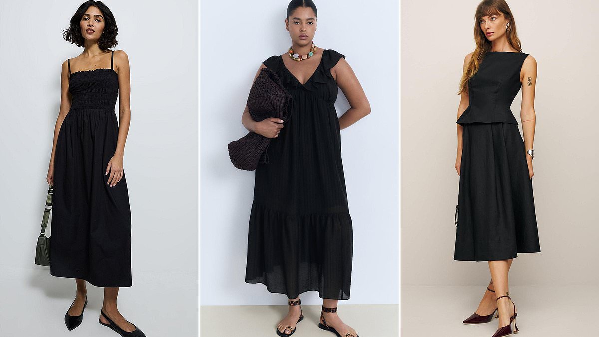 There's nothing chicer than a black dress - 7 outfits I'll be wearing on repeat this summer