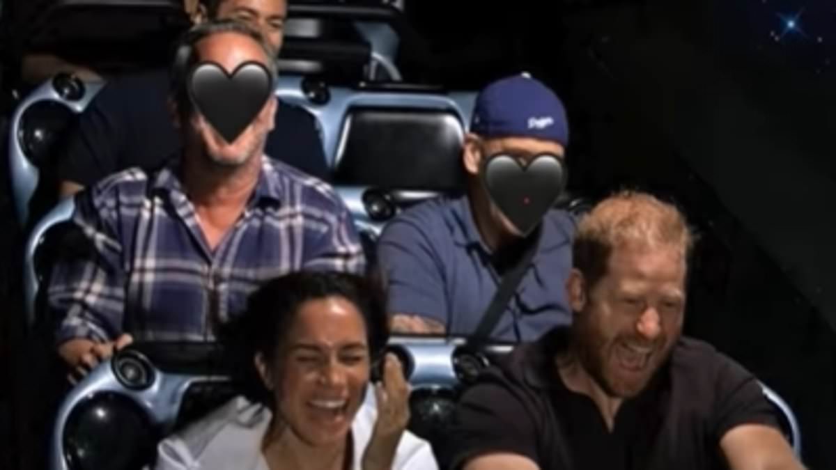 Royal fans speculate they know who joined Meghan Markle and Prince Harry on their Disneyland trip - and it's the 'best friend' thought to have 'vanished' from their lives