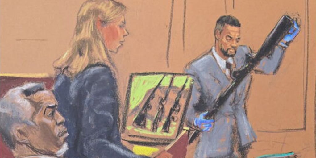 Kanye West appears at federal courthouse to support Diddy