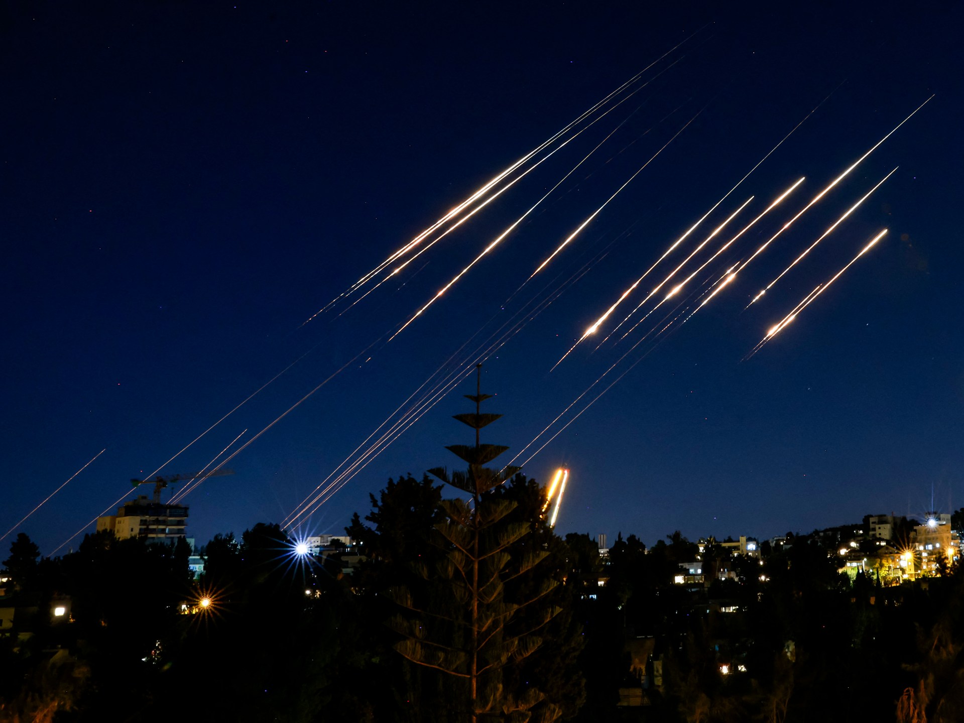 Iranian state media says new missile, drone attack launched against Israel