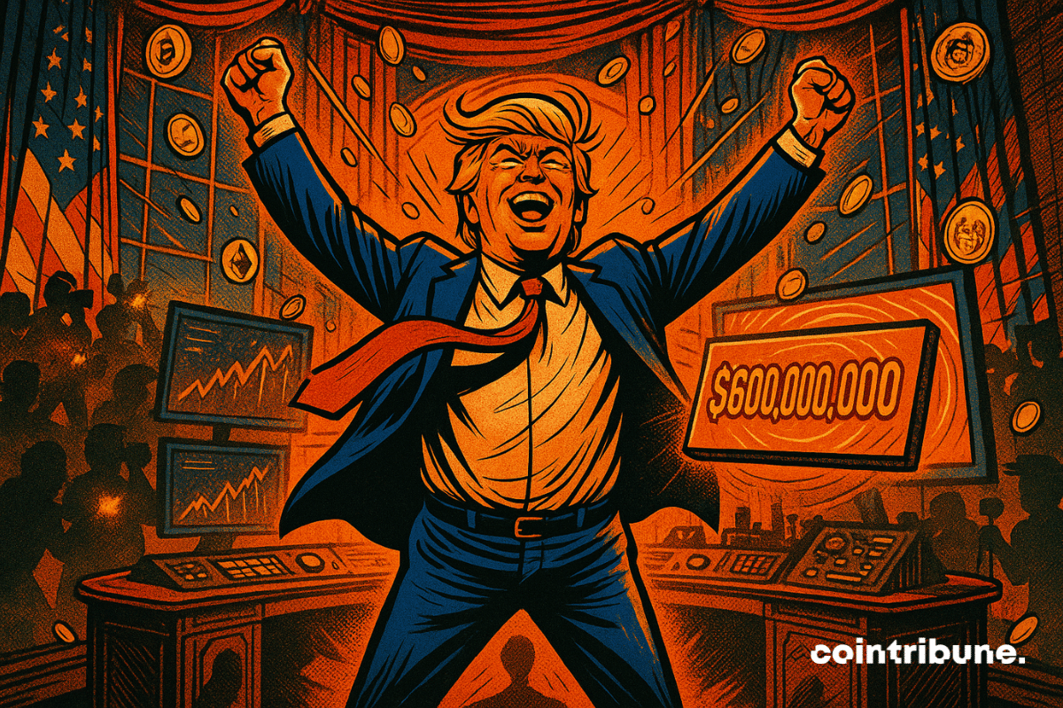 Trump Goes Crypto : $600M Earned In A Single Year
