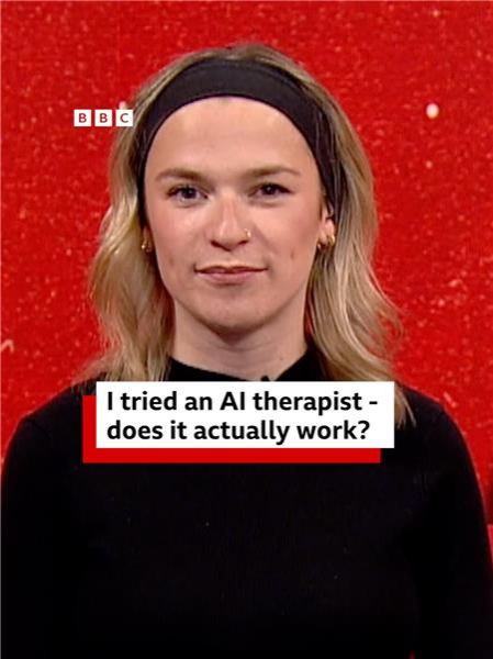 Can an AI therapist really be a trusted alternative? The BBC's Kirsty Grant explains with Social affairs reporter Eleanor Lawrie. #MentalHealth #Therapy #AITherapy #TherapyTikTok #AI #ArtificialIntelligence #Chatbot #TherapyTiktoks #Psychology #News #BBCNews