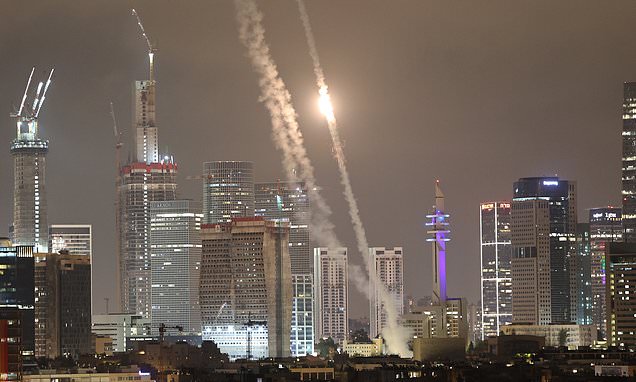 Iran sends missiles showering over Israel with seven feared dead