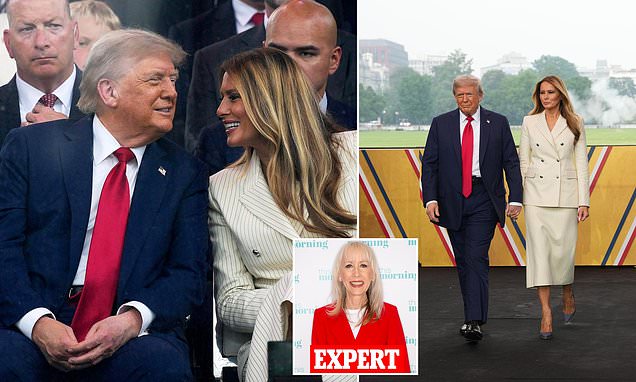 What Melania was thinking at the parade...and who seemed 'bored'