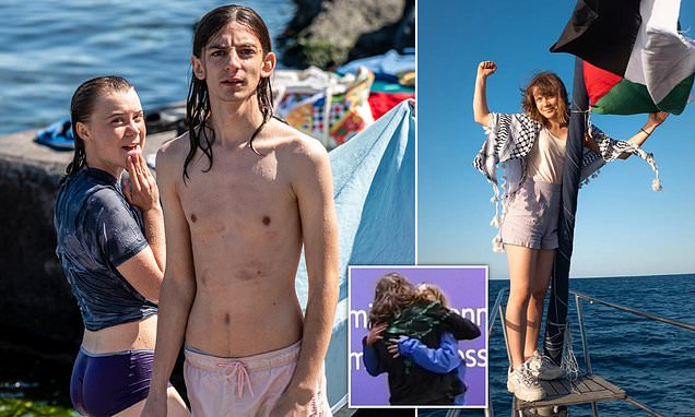 The long-haired ex-public schoolboy who's constantly by Greta's side