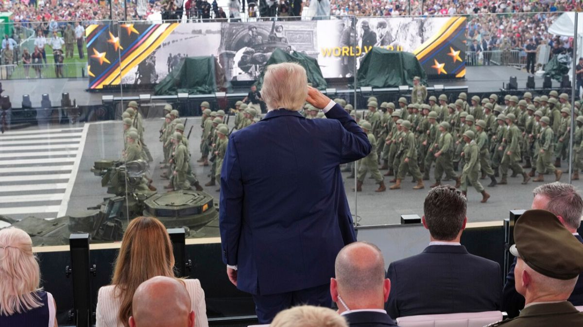 Trump hosts military parade amid 'No Kings' protests across US