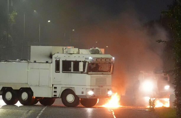 NI police welcome reduction in disorder after 'sporadic disturbances' last night