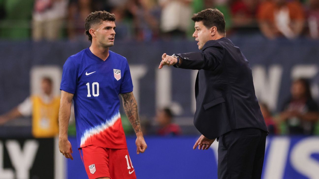 Poch: Pulisic can't dictate which games he plays