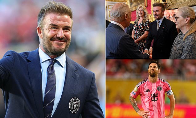 Beckham speaks for first time since finally receiving a knighthood