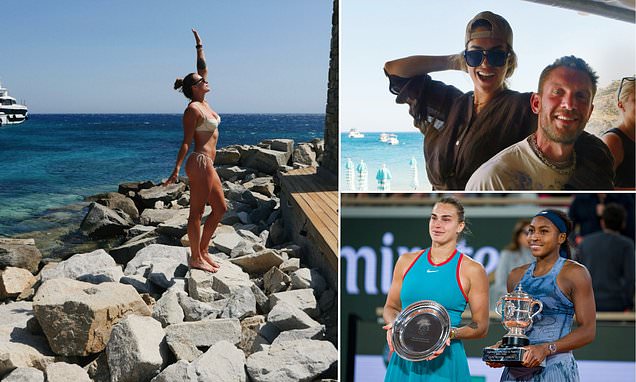 Tennis star Aryna Sabalenka shares loved-up photos with her boyfriend