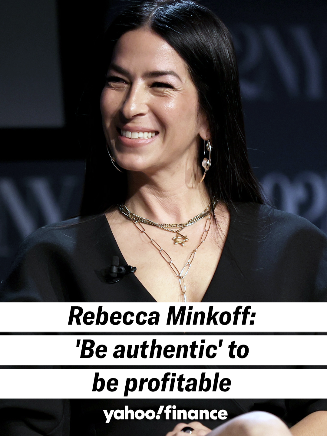 @rebeccaminkoff: &quot;Be authentic&quot; to be profitable. 💰  #yahoofinance #finance #podcast #business #news #tips #yahoofinancethebigidea #podcasts