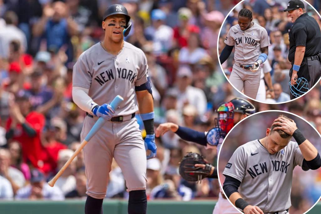 Yankees blanked by Red Sox to cap miserable sweep as Aaron Judge finally cools off