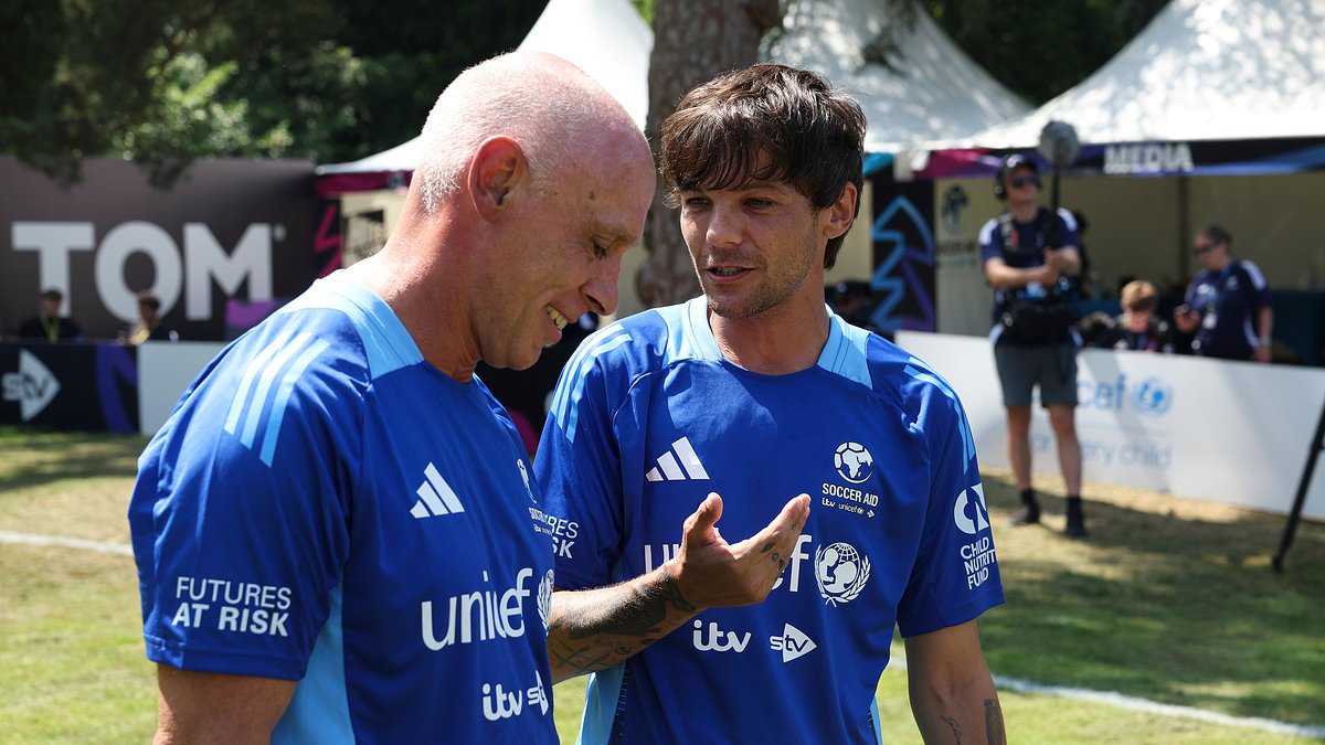 Soccer Aid 2025: Tyson Fury and Wayne Rooney lead the Three Lions