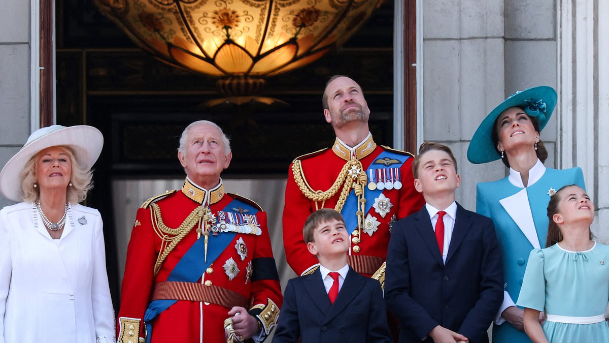 Who's who on Buckingham Palace balcony - and who has King Charles left out as part of his 'trimmed down monarchy' plans?