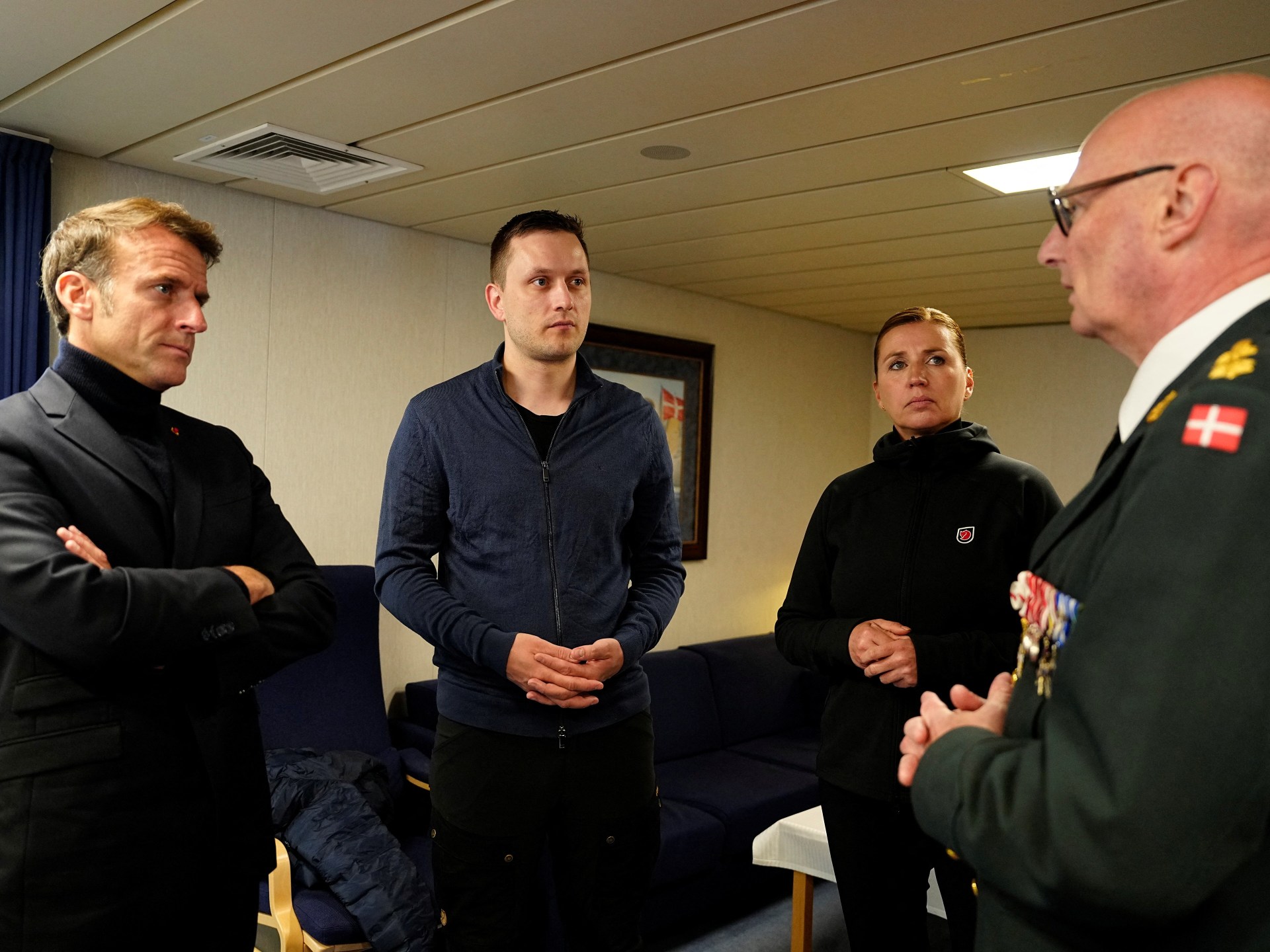 Macron visits Greenland in solidarity amid Trump designs on Arctic island
