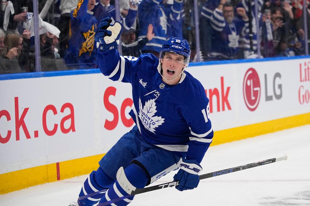 Maple Leafs’ Mitch Marner dealt to Golden Knights in blockbuster $96 million sign-and-trade