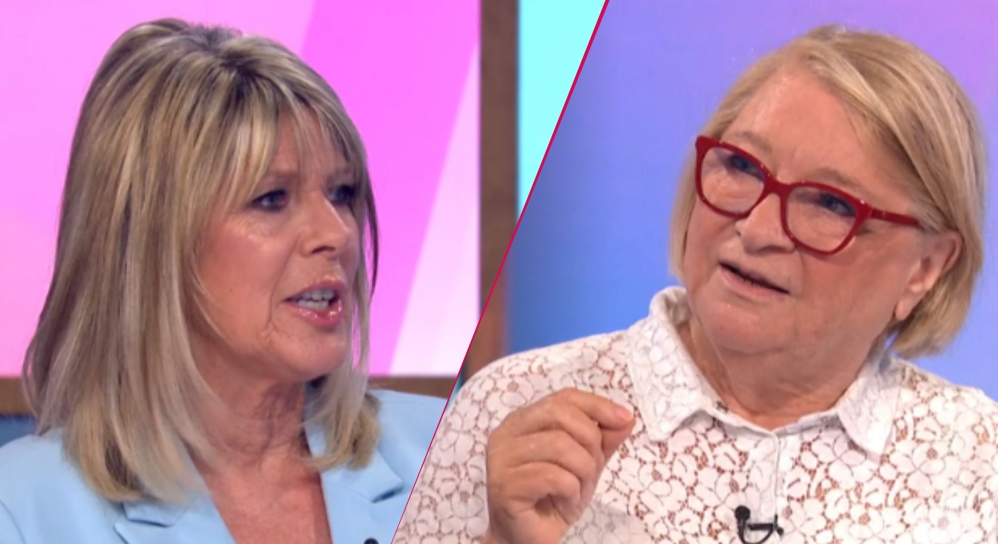 Loose Women star Ruth Langsford abruptly cuts off Rosemary Shrager live on air